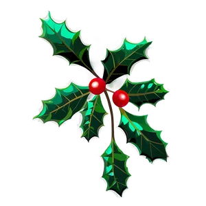 Holly Sprig Png 05252024 PNG image