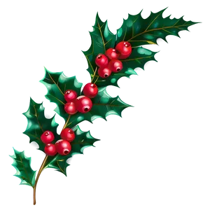 Holly Sprig Png Fqc3 PNG image