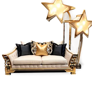 Hollywood Glam Living Room Png 15 PNG image