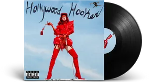 Hollywood Hooker Vinyl Album Cover