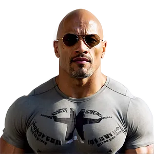 Hollywood Star The Rock PNG Vxf73
