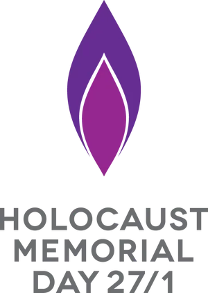 Holocaust Memorial Day Logo PNG image