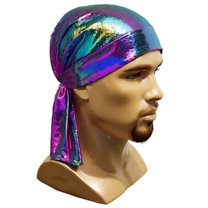 Holographic Durag Png 05252024 PNG image