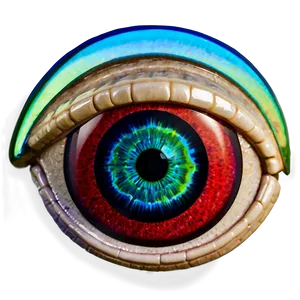 Holographic Evil Eye PNG 05232024