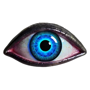 Holographic Evil Eye PNG Bma