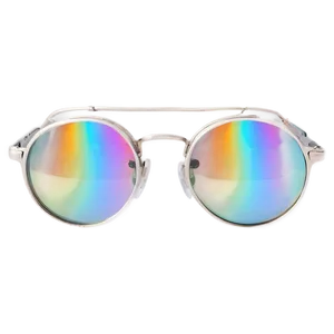 Holographic Glasses Png 6 PNG image