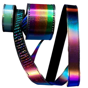 Holographic Ribbon Shine PNG 06242024 PNG