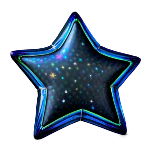 Holographic Stars Transparent PNG 22 PNG