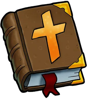 Holy Bible Cartoon Illustration PNG image