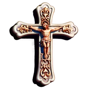 Holy Catholic Cross Emblem Png 06122024 PNG image