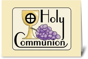 Holy Communion Elements Illustration PNG image