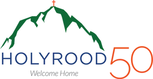Holyrood50 Anniversary Logo PNG image