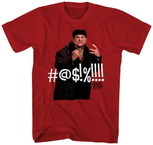 Home Alone Marv Merchandise Tshirt PNG image