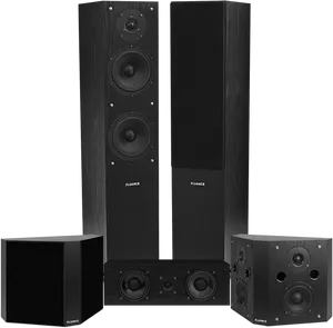 Home Audio Speaker System Fluance PNG image