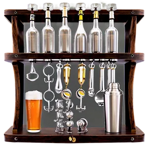 Home Bar Decor Essentials PNG 35 PNG