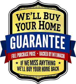 Home Buyback Guarantee Badge PNG image