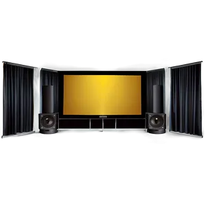 Home Cinema Television PNG Bon