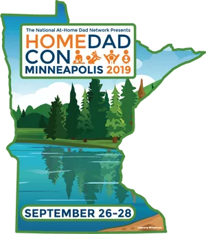 Home Dad Con Minneapolis2019 Event Poster PNG image