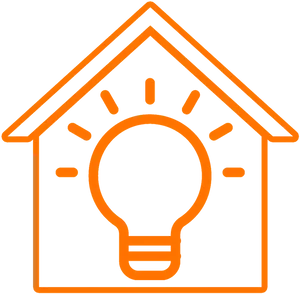 Home Energy Idea Icon PNG image