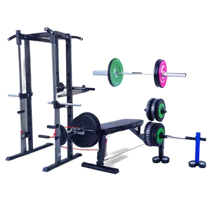Home Gym Setup PNG Uri