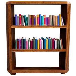 Home Library Shelf Books Png 06262024 PNG image