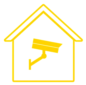 Home Security Camera Icon