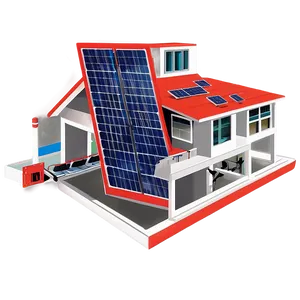 Home Solar Power System Png 06292024 PNG image