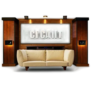 Home Theater Furniture PNG 16