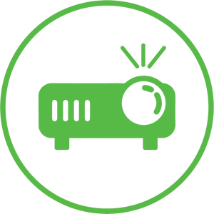 Home Theater Projector Icon PNG