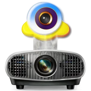 Home Theater Projector Png 06122024 PNG image