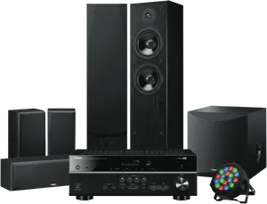 Home Theater System Components PNG