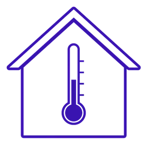 Home Thermometer Icon