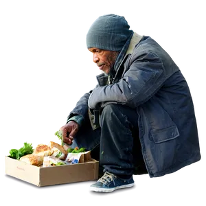 Homeless And Hungry PNG 06132024