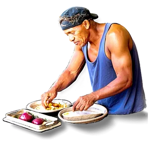 Homeless Feeding Program PNG Vru51