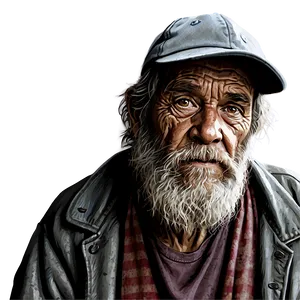 Homeless Hobo Artwork Png 33 PNG image