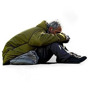 Homeless Man In Park PNG 33 PNG