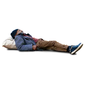 Homeless Sleeping On Street PNG 18 PNG