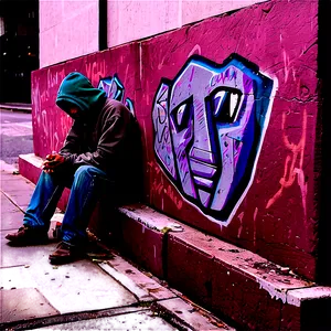 Homeless Street Art PNG 14 PNG