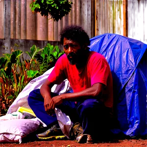 Homeless Temporary Housing PNG Wdf