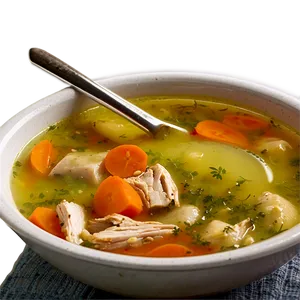 Homemade Chicken Soup PNG 05242024
