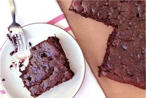 Homemade Chocolate Brownie Dessert PNG image