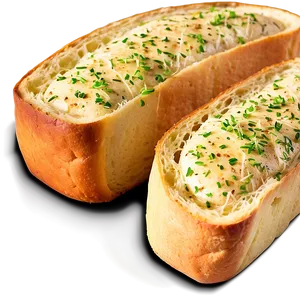 Homemade Garlic Bread Png 06272024 PNG image