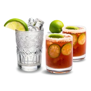 Homemade Michelada Cocktail Png 06272024 PNG image