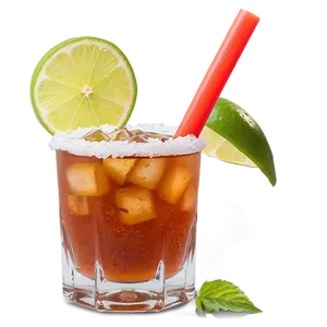 Homemade Michelada Cocktail Png Otj69 PNG image