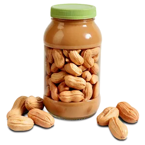 Homemade Peanut Butter Jar Png Krd7 PNG image