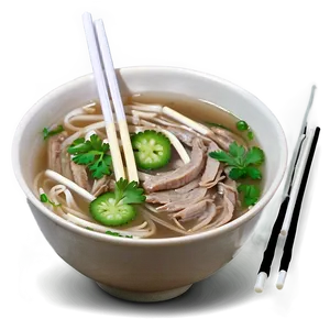 Homemade Pho Soup PNG Ito