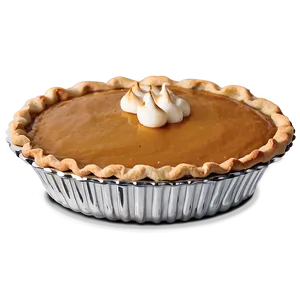 Homemade Pumpkin Pie PNG 05232024