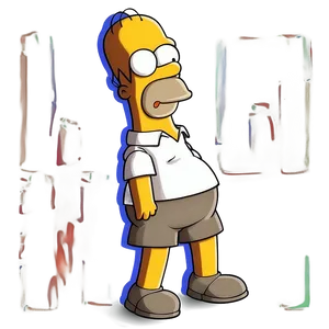Homer Simpson Educational Moment PNG 05212024