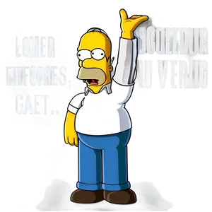 Homer Simpson Famous Quote PNG 63 PNG