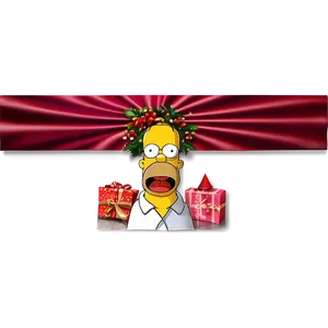 Homer Simpson Festive Moments PNG 51 PNG